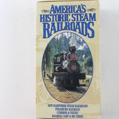 America's Historic Steam Railroads Series One VHS 1999 2-Tape Set
