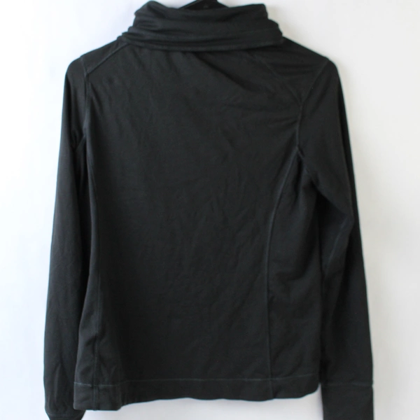 Outdoor Research By Adventure Black Turtleneck Top Thumb Holes Women's Small