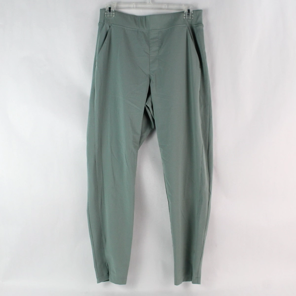 Cobble Lane Women's Teal Lightweight Stretch Straight Leg Active Pants Size S