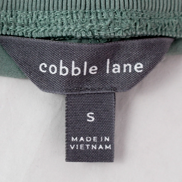 Cobble Lane Women's Teal Lightweight Stretch Straight Leg Active Pants Size S