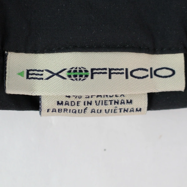 Exofficio Women's Black Hiking Rain Golf Pants Straight Leg Mid Rise Size 4