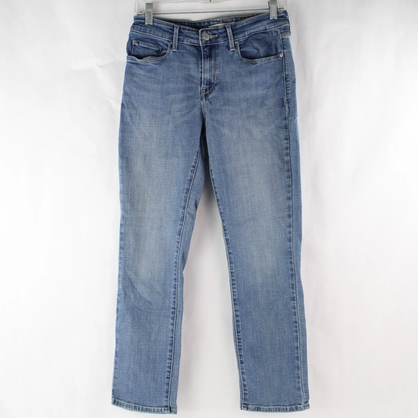 Levi Strauss & Co Women's Mid Rise Skinny Blue Jeans Size 6