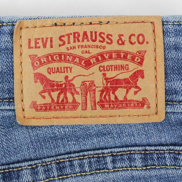 Levi Strauss & Co Women's Mid Rise Skinny Blue Jeans Size 6