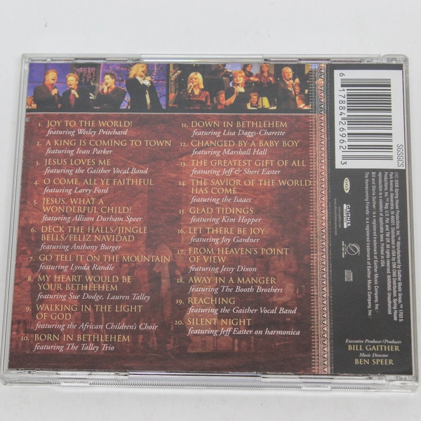 Christmas In South Africa Bill and Gloria Gaither CD Disc 2006 Spring House