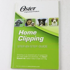 Oster Home Clipping Step By Step Guide Booklet Dog Grooming Guide DIY PB