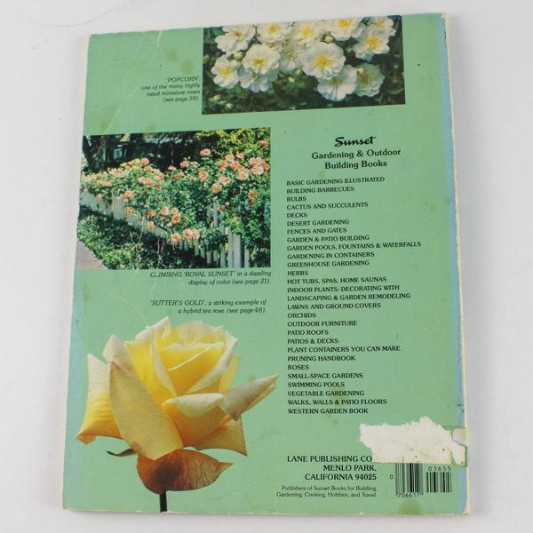How to Grow Roses Sunset Publishing Staff 1980 Paperback