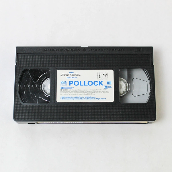 Pollock VHS 2000 Sony Pictures Classics Ed Harris Marcia Gay Harden