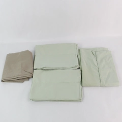 Mixed Lot of 4 Queen Size Pillowcases 20x26" Flaws For Fabric Cutters DIY