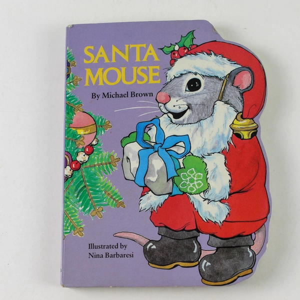 Santa Mouse Michael Brown 1986 Paperback Children's Book