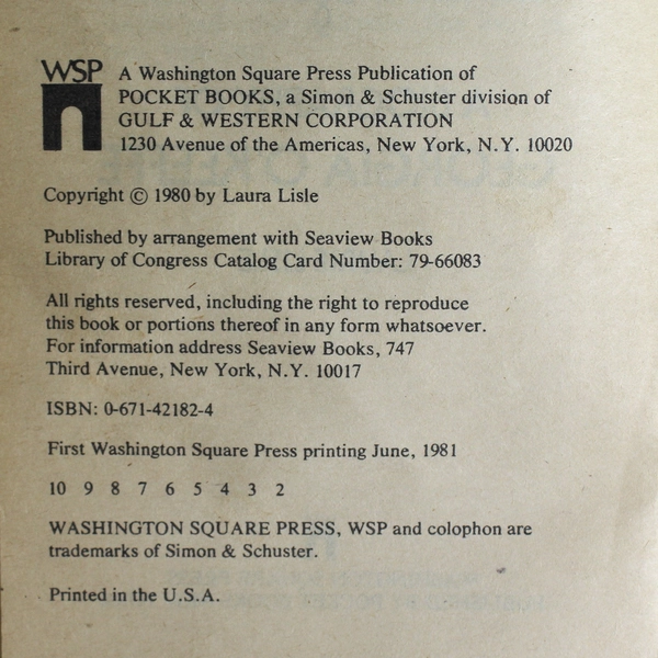 Vintage Portrait of an Artist Biography of Georgia O'Keeffe by Laurie Lisle 1980
