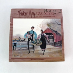 Ceaco P Buckley Moss 500 Piece Wooden Puzzle Springtime at the Bridge As Is