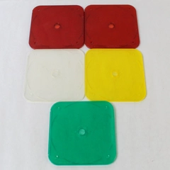 Lot of 5 Vintage 2001 Disc Savers Multicolor CD & DVD Holders Media Cases