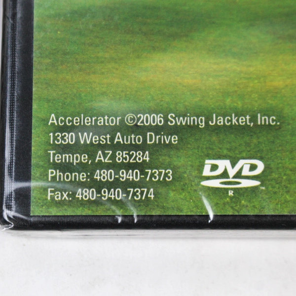 Lot of 2 DVDs A Swing For Life 2005 Accelerator 2006 Swing Jacket Dave Brisbee