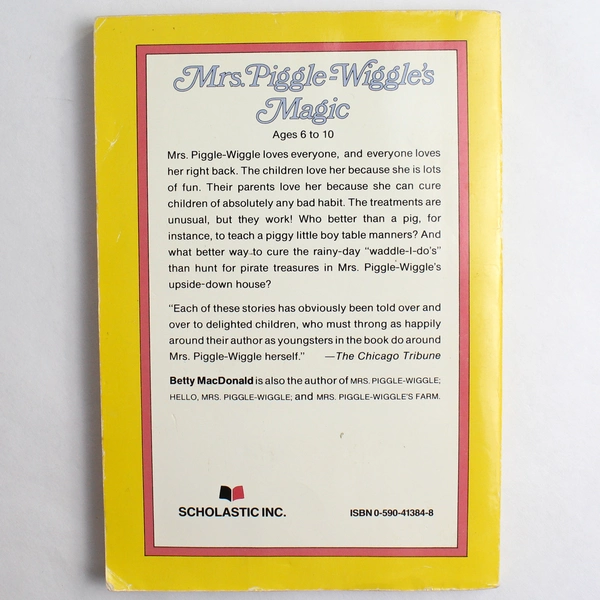 Vintage Mrs Piggle-Wiggle's Magic Story Book by Betty MacDonald Illustrated 1987