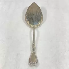 Antique Wm Rogers Silver Plate Pie Cake Server 1890 Navarre Pattern