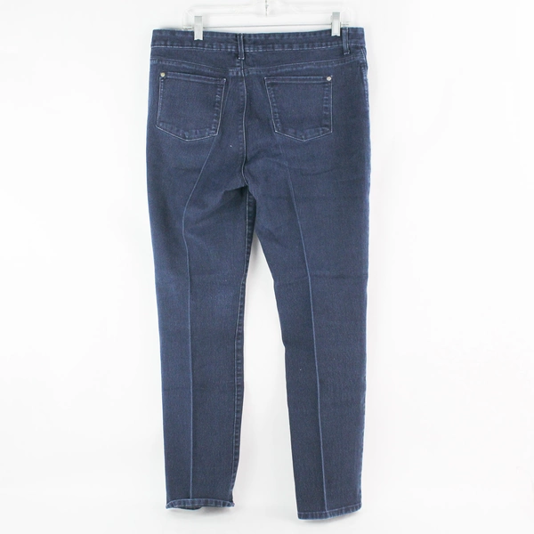 Gloria Vanderbilt Women's Dark Blue Jeans Missy Size 16