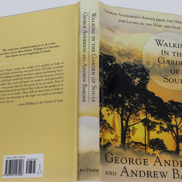 Walking In The Garden Of Souls by Anderson Barone 2001 Putnam Hardcover