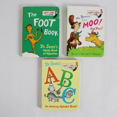 Lot of 3 Dr Seuss Bright And Early Board Books 1991 And 1996 Random House