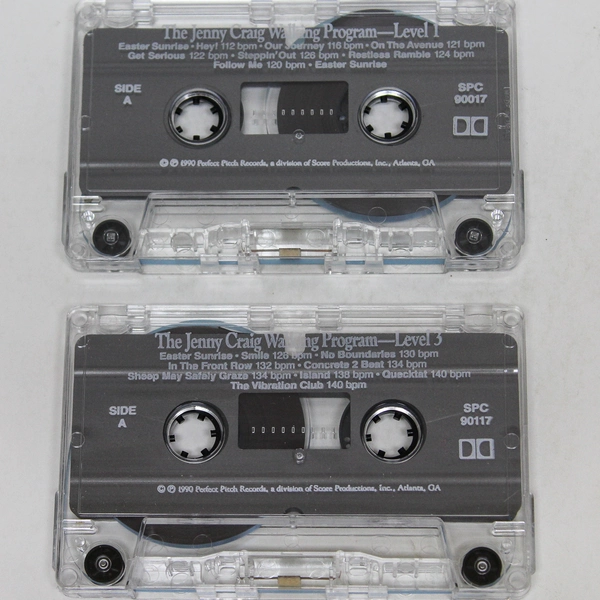 Jenny Craig Walking Program Weight Loss Levels 1 2 3 Audio Cassette Set