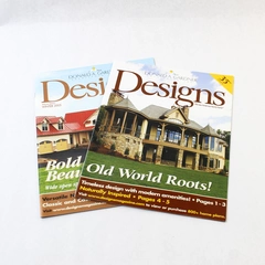 Lot of 2 Donald A. Gardner Designs Magazines Fall & Winter 2005 Issues