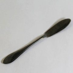 Vintage Gero Holland W 90 No 518 Silver Butter Knife 6.25" Tarnished