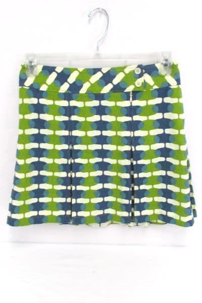 Stylish Outfit Skirt & Sweater Teal Green Blue Jaspal Skirt M Chico's Knit 1