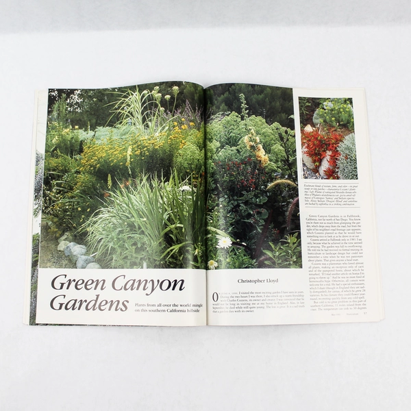 Lot of 3 Vintage Horticulture American Gardening Magazine 1991 May-Sept Issues
