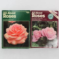 Lot of 2 Ortho Books All About Roses 1976 and 1983 Gardening Guides