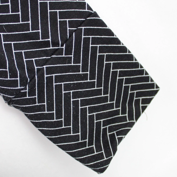 LuLaRoe Black Geometric Patterned Hoodie Women's Size XL