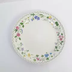Vintage 1993 Farberware English Garden 225 Stoneware Serving Platter 12"