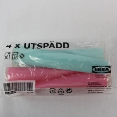 Ikea Utspadd Ice Cream Yogurt Juice Popsicle Silicone Molds 4 Pack New Package