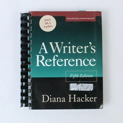 A Writer's Reference With 2003 MLA Update Diana Hacker PB Fifth Edition
