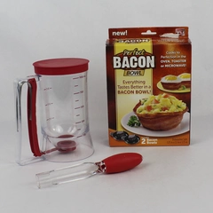 Lot of 3 Kitchen Gadgets Perfect Bacon Bowl Apple Corer Pancake Dispenser