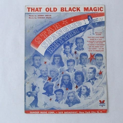 Vintage Sheet Music That Old Black Magic Star Spangled Rhythm 1942 Mercer Arlen