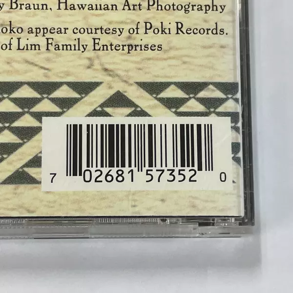 Kawaipunahele Audio CD By Keali'i Reichel 1994 Punahele Records