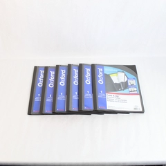 Lot of 6 Oxford Fold It Up 5 Pocket Folders Letter Size 400 Sheets Capacity