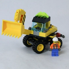 LEGO City 6474 Wheeled Front Shovel Set with Minifigure & Manual No Box