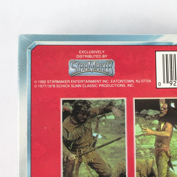 New Sealed The Last of The Mohicans 1992 Starmaker VHS Steve Forrest