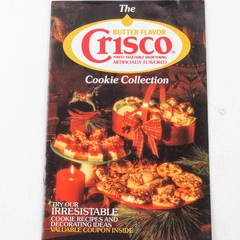 Crisco Cookie Collection Cookbook by Proctor & Gamble 1988 Good Condition