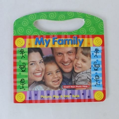 My Family by Merry North 2002 HC Picture Frame Play & Tote Children's Book