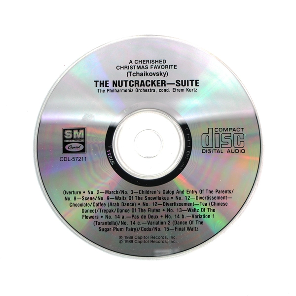 P.I. Tchaikovsky The Nutcracker Suite 1989 CD Capitol Records