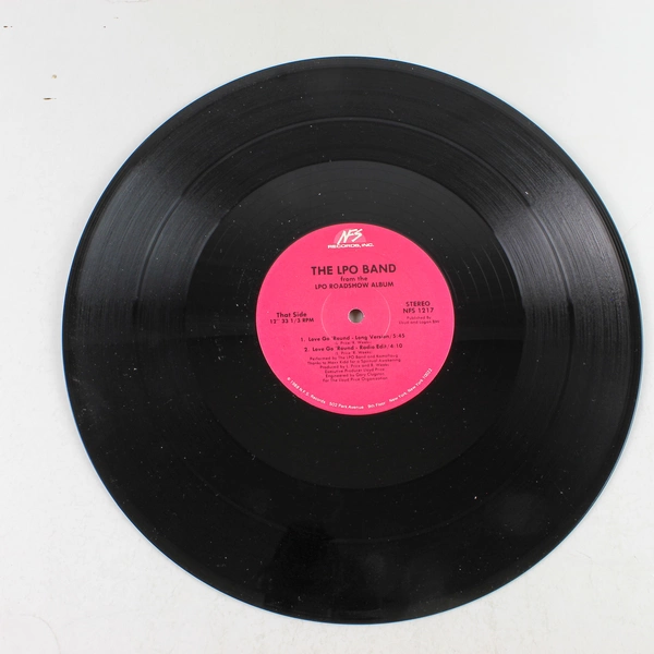 The LPO Band Love Go 'Round Stick it, Stick it Record 1988 Record NFS 1217