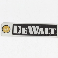 Vintage DeWalt Radial Arm Saw Nameplate