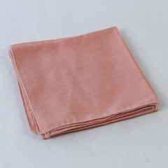 Lot of 3 Unbranded Cloth Napkins Pink Solid Pattern Dining Home Decor