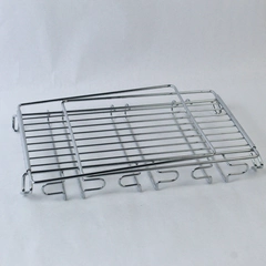Folding Countertop Stainless Steel Wine Glass Rack