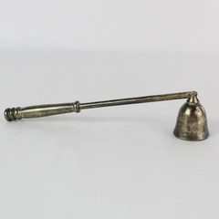 Silver Plated Candle Snuffer Made in Hong Kong 8"
