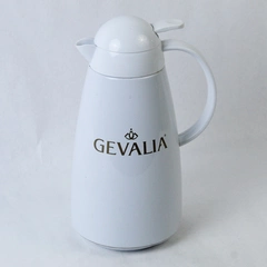 Gevalia 1 Quart Thermal Coffee Carafe White Plastic