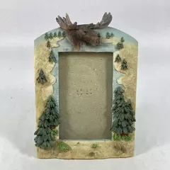 Moose and Trees Frame For 5 x 3 Inch Photo