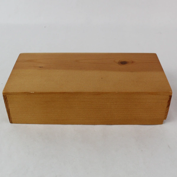 Eddie Bauer Wooden Watch Box Stash Trinket Container 6.5"