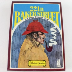 Vintage 1977 Hansen 221B Baker Street The Master Detective Game Sherlock Holmes